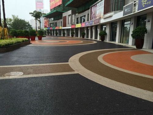园林景观透水地坪广场透水混凝土